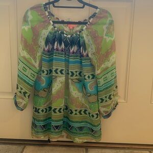 Hale Bob silk blouse